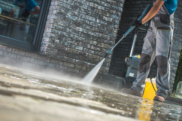 Storefront Pressure Washing in Cedar Rapids